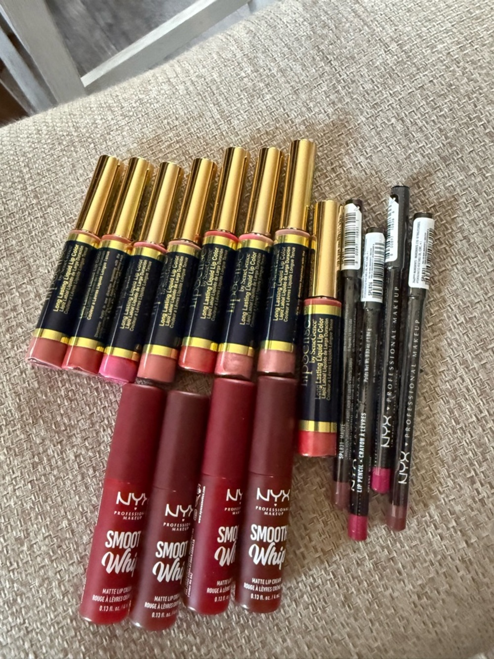 LipSense Lip Color Collection in Red, Pink, Burgundy, Mauve